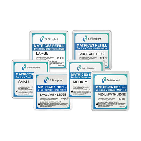 50 matrices prédécoupées en acier inoxydable (épaisseur 0.05 mm) - oofti.fr