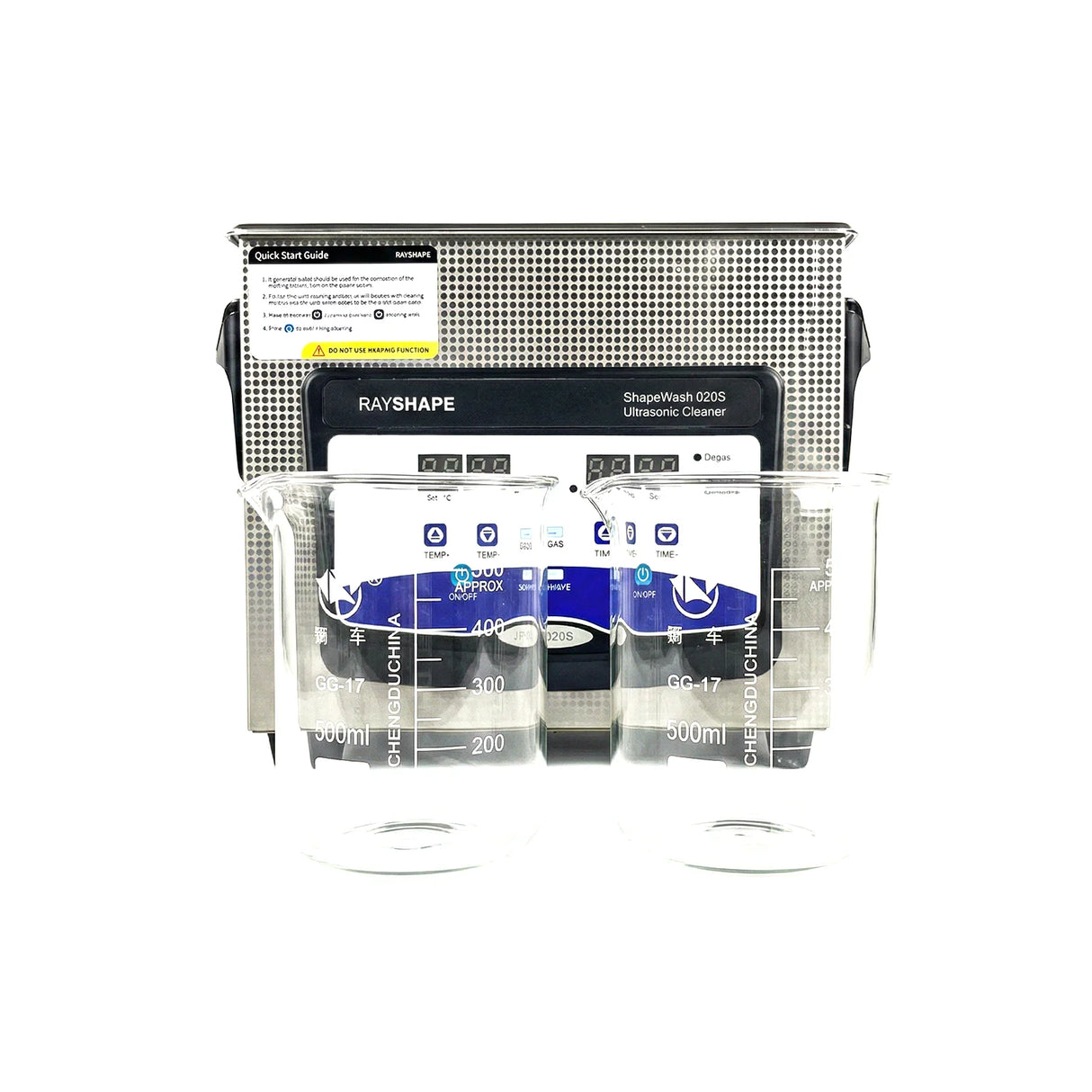 Nettoyeur à ultrason pour pièces imprimées en 3D - 3,2 L ShapeWash 020S - Rayshape - oofti.fr