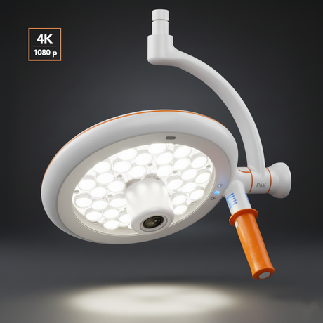 Scialytique LED PAX-XR1 Max – Lampe chirurgicale avec caméra HD & chariot mobile inclus - oofti.fr