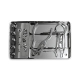 Le kit d’instruments pour digue Asa Dental est un ensemble complet pour la pose et la gestion de la digue dentaire, conçu selon les recommandations du Pr Guido Goracci, Professeur titulaire au Département de Dentisterie Conservatrice de l’Université La Sapienza (Rome). oofti.fr