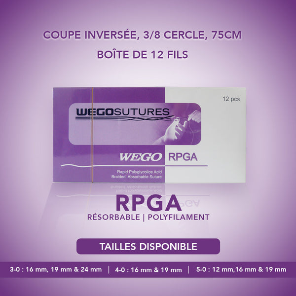 Fil de suture RPGA - Boîte de 12 - WEGO