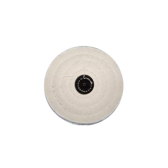 Roues de polissage - Tissu blanc - 3 & 4 x 40 mm / 3 à 6 x 50 mm - DIAN FONG - Dental Coop