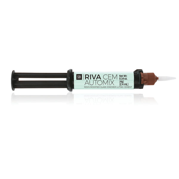 RIVA CEM automix in 4g syringe Glass-ionomer luting cement - SDI