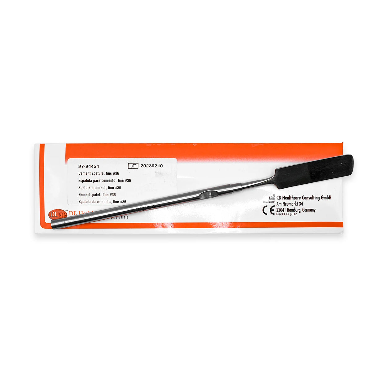 Spatule à ciment n°36 large DEHP (Dental Excellence) - oofti.fr