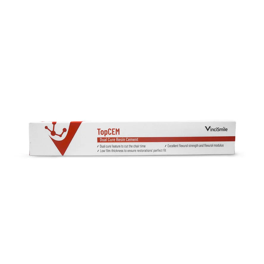 TopCEM Dual Cure Harzzement x1 Spritze - VINCISMILE
