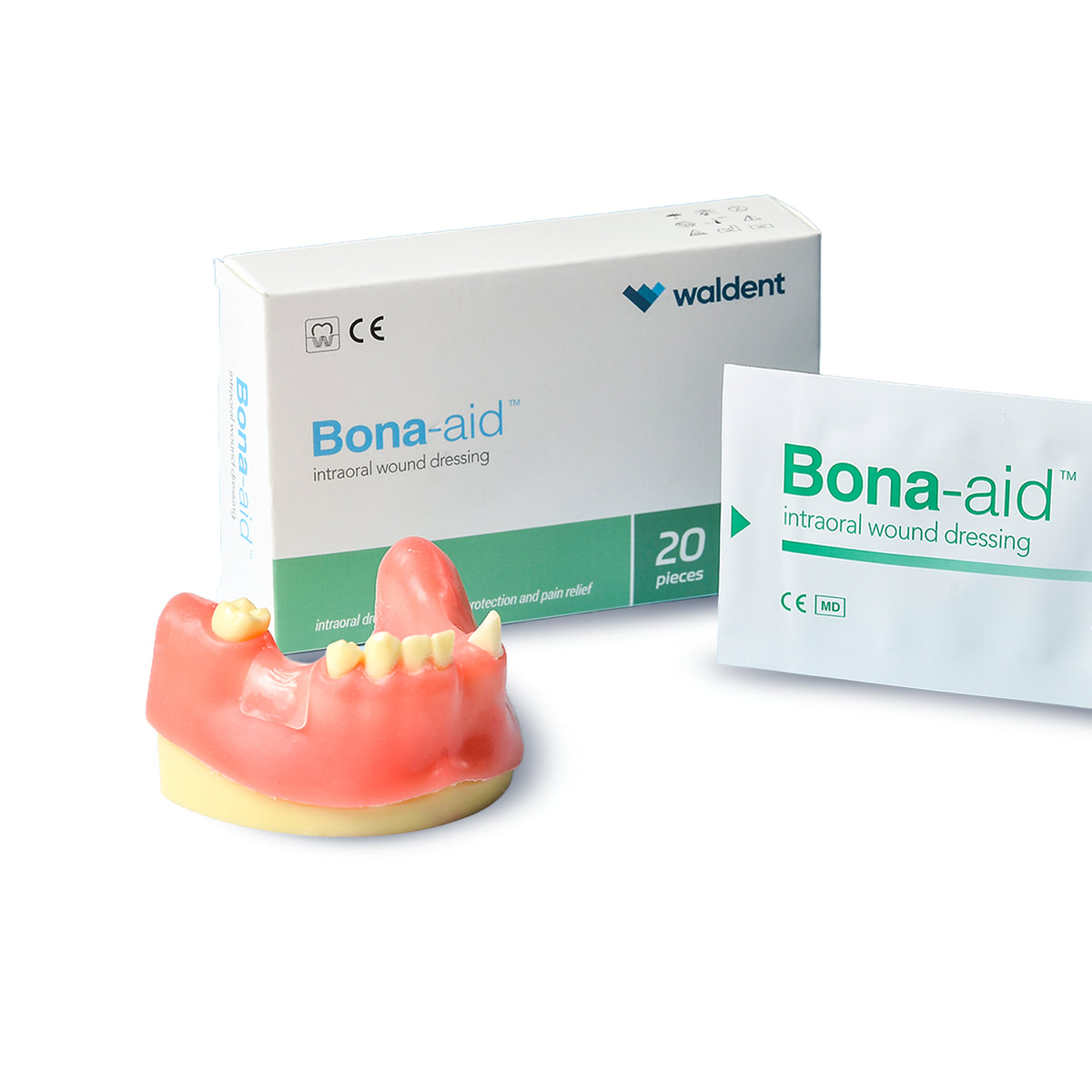 Absorbable Intraoral Dressing Bona-aid Box of 20 - Waldent