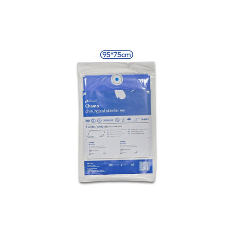 Champ chirurgical stérile Safe Implant 95 x 75 cm – usage médical ou dentaire - oofti.fr