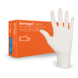 Dermagel Onderzoeks- en Beschermhandschoenen x100 — Poedervrij Latex - Mercator