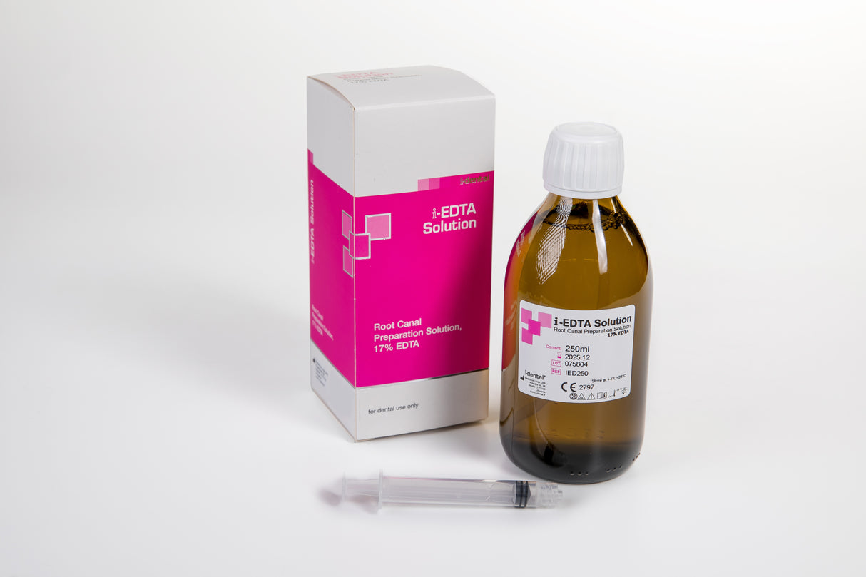 SOLUTION i-EDTA SOLUTION POUR LA PRÉPARATION CANALAIRE - i-Dental