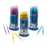 Boîte de 100 micro-applicateurs Micro brush : ultra fin , fin , et standard - oofti.fr