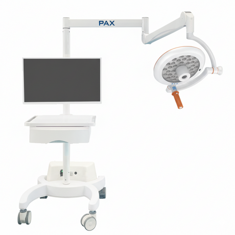 Scialytique LED PAX-XR1 Max – Lampe chirurgicale avec caméra HD & chariot mobile inclus - oofti.fr