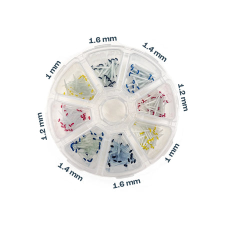 Tenons fibre de verre - Assortiment 200 pièces - oofti.fr