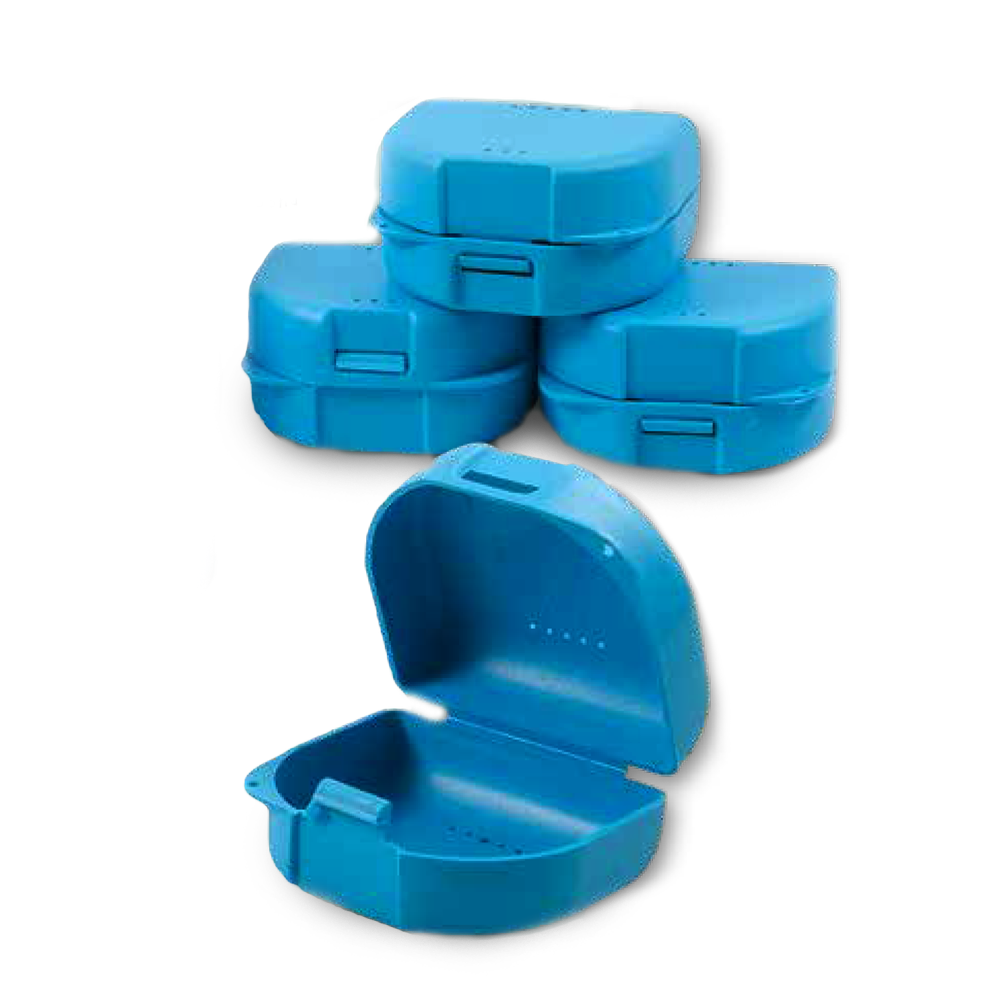 10 boîtes à appareil mobile bleues