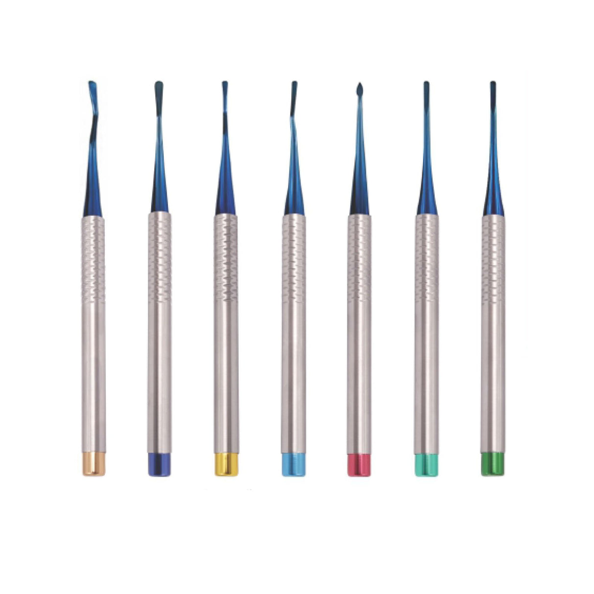 Kit de luxateurs plaqués titane, 7 pièces - oofti.fr