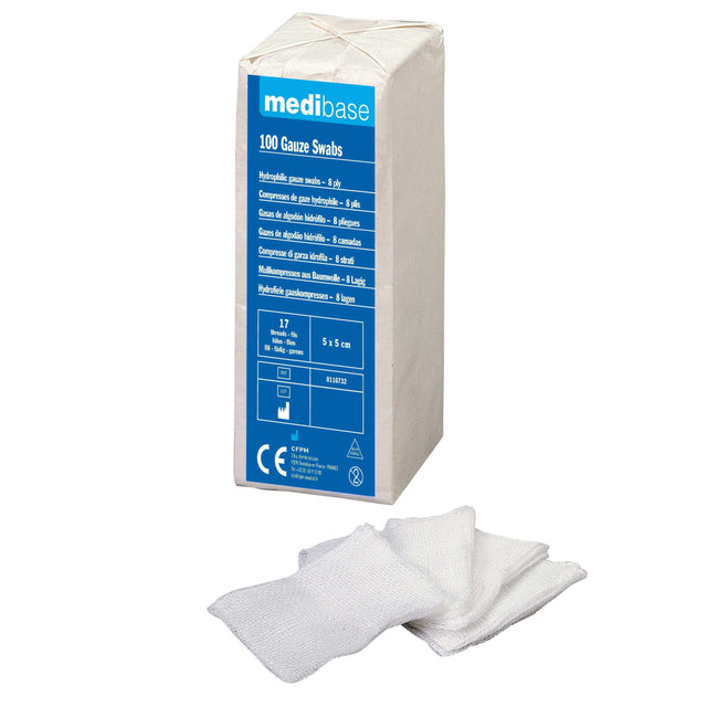 Compresses en gaze - MEDIBASE - oofti.fr