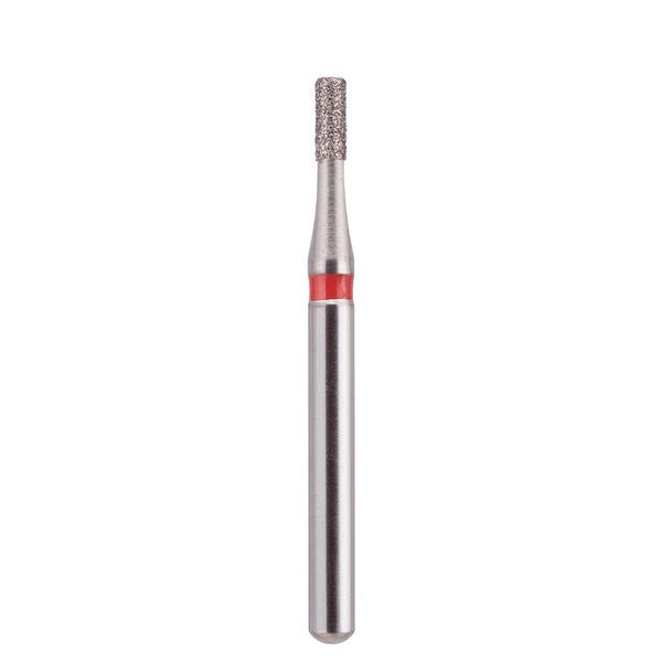 Cylindrical diamond burs with flat end 011C - COOL CUT