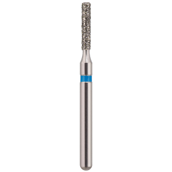 Cylindrical diamond burs with rounded end 014C - COOL CUT
