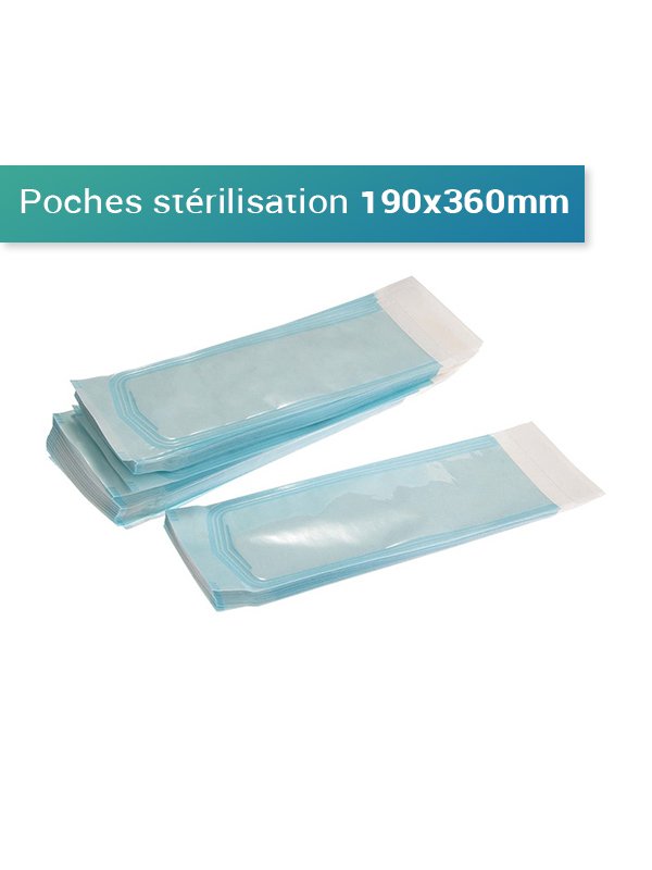 Gaine de stérilisation x200 - 190 x 360 mm | ForPro - oofti.fr