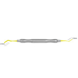 Applicateur de composite 2,5mm TiN Coated - oofti.fr