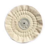 Roue de polissage de polissage de coton blanc W/O la rondelle pour le métal  - Chine Les mordus de coton, disque à disque de coton roues Mops