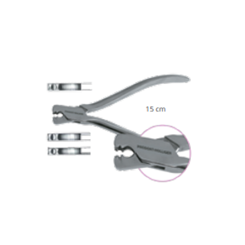 PINCE ADERER A PLIER LES BARRES - 15 cm  - ACTEON - oofti.fr