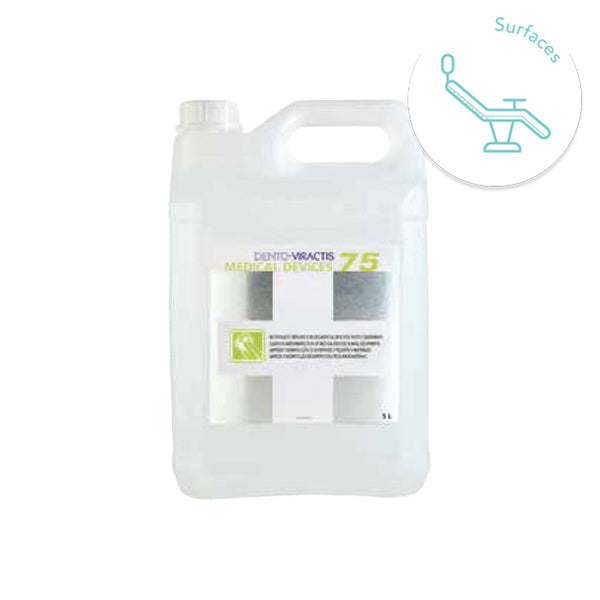 Alcohol-free cleaner and disinfectant - DENTO-VIRACTIS 75