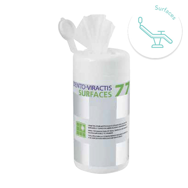 Lingettes 13 x 19 cm - Boite de 120 | Dento-Viractis - oofti.fr