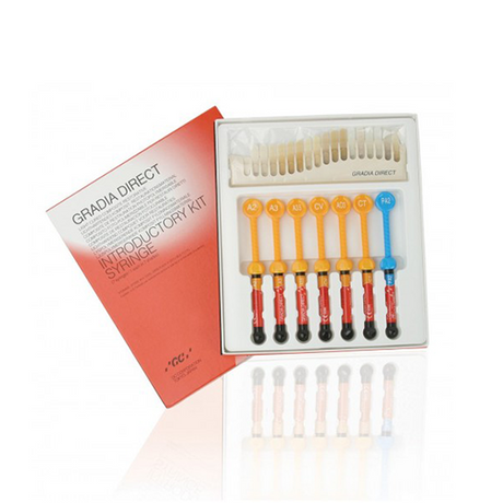 GRADIA DIRECT Composite hybride photopolymérisable antéro-postérieur (seringue) - GC - oofti.fr