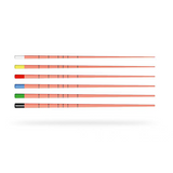 La Gutta Percha, produit dérivé du latex naturel, est enrichie avec notamment de l’oxyde de zinc ou des résines pour améliorer ses propriétés chimico-physiques.  Pointes de précision roulées et produites dans le respect des exigences d’hygiène les plus sévères. Elles sont rigides pour ne pas se plier lors de leur insertion et restent assez flexibles pour une utilisation dans les canaux courbes. Leur malléabilité est aussi idéale pour permettre une obturation optimale