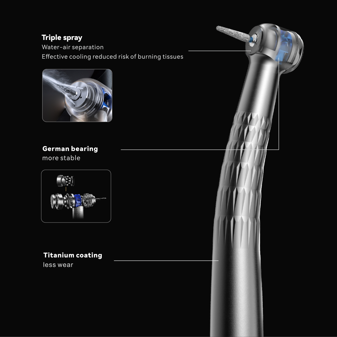 Turbine HP33 - NSK ou KAVO - WOODPECKER - oofti.fr