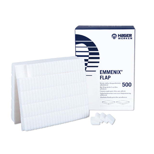 Coussins souples porte-films, auto-adhesifs EMMENIX FLAP - Hager Werken - oofti.fr