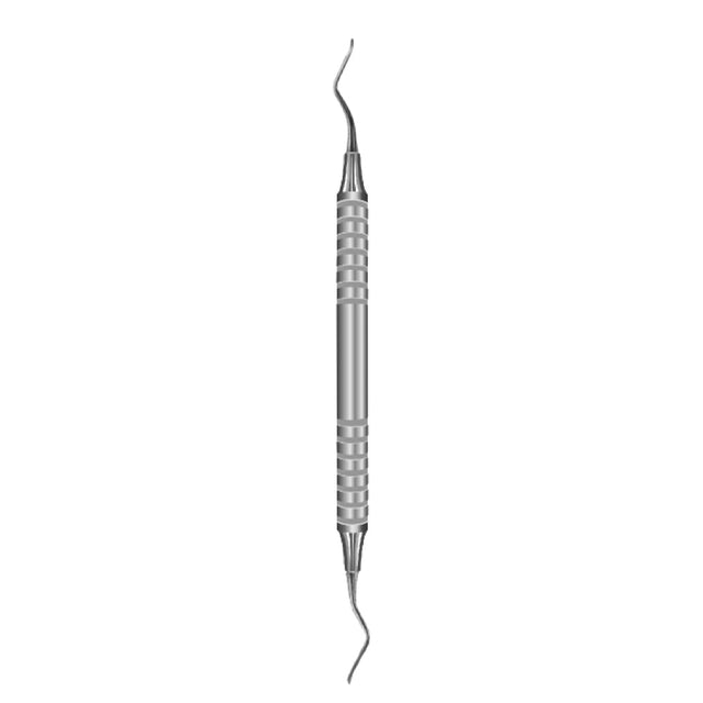 Curette à os Lucas angulée 2,5mm - oofti.fr