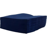 Ouate de cellulose 30x30cm, 2 plis douce au toucher et particulièrement absorbante, la ouate est garantie biodégradable car fabriquée entièrement à base de pure pâte de cellulose.   minimum 50% de fibres certifiées Fabriqué en France par CGMP - Tuffé(72)  Existe en couleur bleu marine et kraft  200 serviettes x 5 paquets