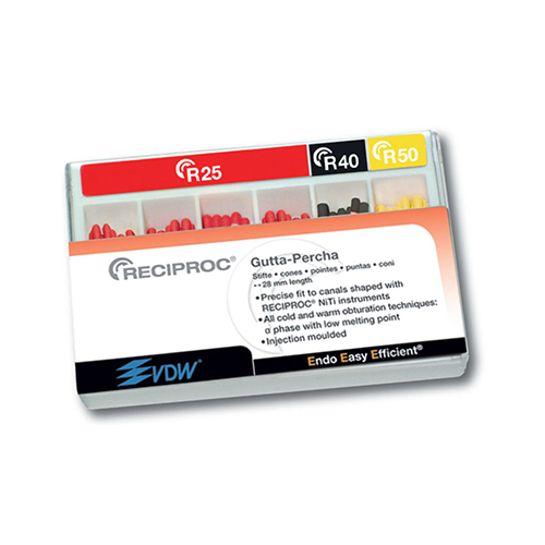 Pointes de gutta percha pour Reciproc (boîte de 60) - Dentsply Sirona - oofti.fr