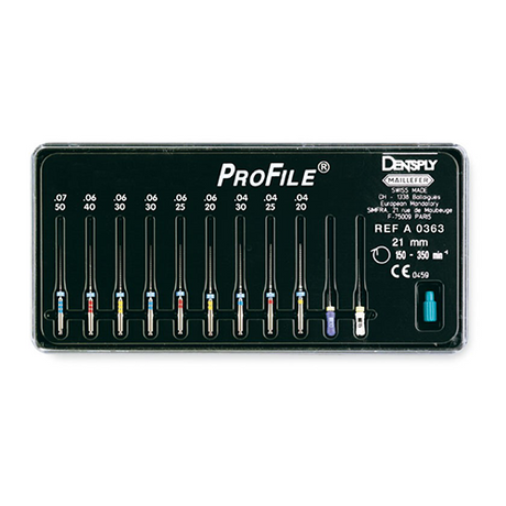 Assortiment de limes ProFile - Dentsply Sirona - oofti.fr