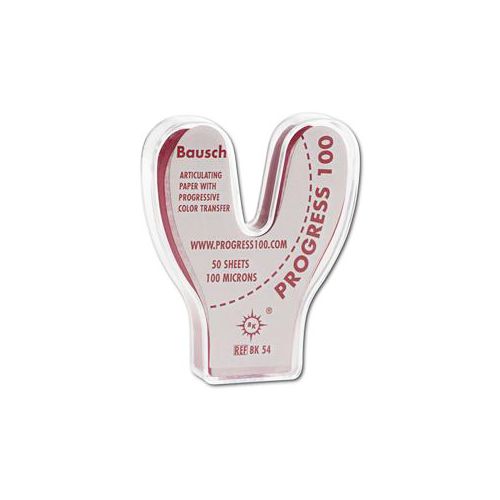 PROGRESS Papier d'occlusion (casette en fer à cheval) - Bausch