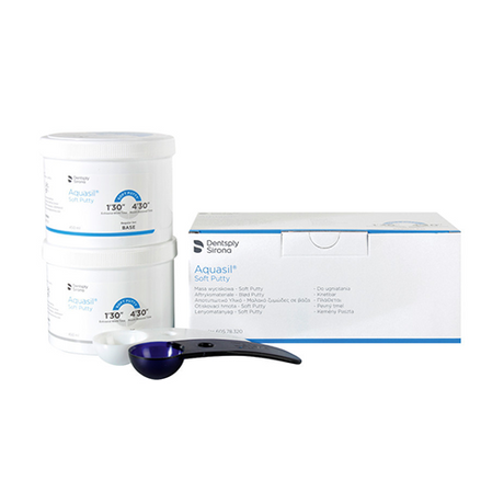 Aquasil Putty Hard et Soft Matériau d'empreinte - Dentsply Sirona - oofti.fr
