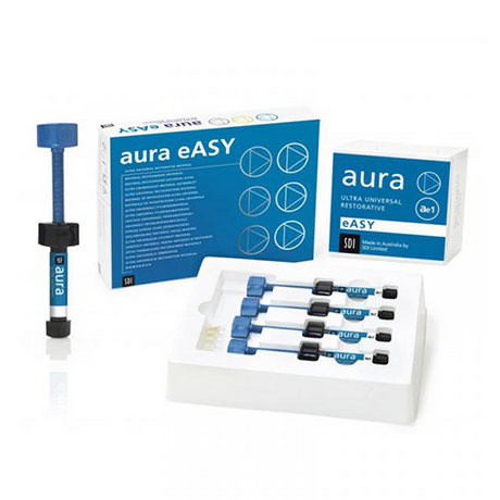 Le coffret aura eASY contient : 4 seringues de 4 g (AE1, AE2, AE3, AE4)) + 1 teintier