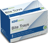 Support d'enregistrement sectoriel en papier permettant la prise d'empreinte de deux secteurs antagonistes en occlusion.  Dispositif médical de classe I. Fabricant : CFPM  Bite Trays droits : Pour les secteurs postérieurs La boîte de 50 supports.  Bite Trays Courbés : Pour les secteurs antérieurs. La boîte de 30 supports.