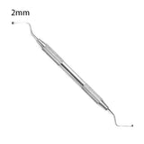 Curette à os Lucas 2mm - oofti.fr