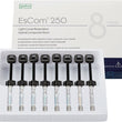 Escom 250 - 8 seringues de 4g Résine composite nano-hybride restauratrice photopolymérisable - oofti.fr