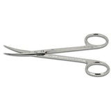 Propriétés :  Utilisés lors des interventions chirurgicales : pour la section gingivale et aussi pour couper les fils de suture. Lames fines et pointues, assurant une excellente précision de coupe. Grande résistance à l'usure. Dispositif médical de classe I. Fabricant : CFPM    Longueur : 12 cm  La paire de ciseaux :  Droits Courbés