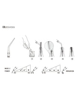 Insert E3 compatible EMS  ultrarésistant UR - WOODPECKER - oofti.fr