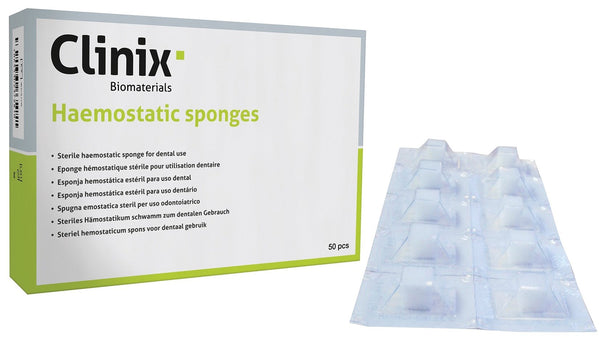 Hemostatic sponges - Clinix 