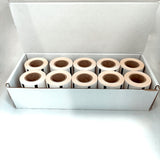 Rouleaux d'étiquettes compatible autoclave Euronda™  Boite de 10 rouleaux    Pour E9 recorder  TOUTES LES MARQUES CITÉES SUR CE SITE INTERNET APPARTIENNENT À LEURS PROPRIÉTAIRES EXCLUSIFS.