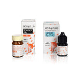 Fuji Plus ciment verre ionomère définitif poudre et liquide - oofti.fr