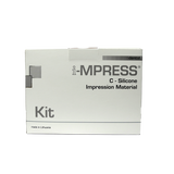 i-MPRESS - Kit Avancé d'Empreinte Dentaire est la solution complète pour des empreintes dentaires de haute précision. L'ensemble comprend 200 ml de mastic, 40 ml de corps léger, 30 ml de gel activateur universel, un bloc de mélange et un distributeur.
