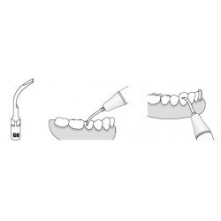 Insert GD6 compatible Satelec ultrarésistant UR - WOODPECKER - oofti.fr