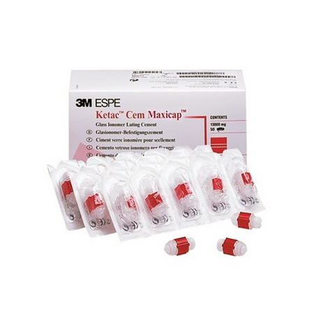 Ketac Cem Maxicap 3M Ciment verre ionomère kit et ou capsules - oofti.fr