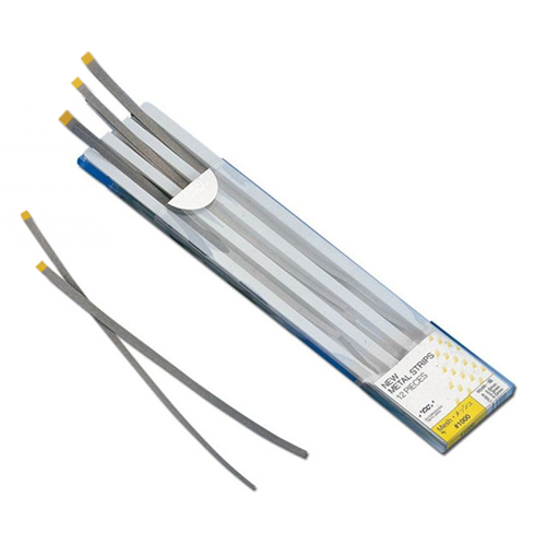 Metal Strips Pack of 12 steel strips for finishing - GC